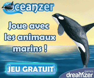 Oceanzer : jeu gratuit sur Internet, s\'occuper d\'un animal